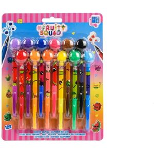 Canenco Fruity Squad 12 stylos gel parfumés - Fournitures artistiques - Publicité Canenco Fruity Squad 12 stylos gel parfumés - Fournitures artistiques - Publicité