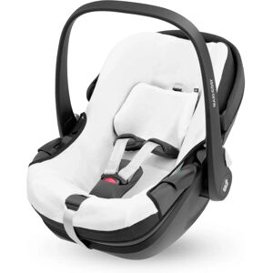 Funda de asiento de coche de algodón orgánico blanco para Pebble 360 y 360 Pro Funda de asiento de coche de algodón orgánico blanco para Pebble 360 y 360 Pro