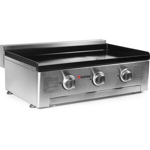 Churrasqueira a Gás FireFriend - Superfície Grande - 3 Queimadores - 7,2kW - Preto Churrasqueira a Gás FireFriend - Superfície Grande - 3 Queimadores - 7,2kW - Preto