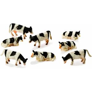 Kids Globe Ensemble de 8 vaches - Échelle 1:87 - Figures animales de ferme - Publicité Kids Globe Ensemble de 8 vaches - Échelle 1:87 - Figures animales de ferme - Publicité