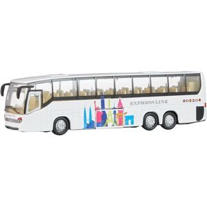 Kids Globe Bus Blanc Lumière Son 19cm - Jouet Kids Globe Bus Blanc Lumière Son 19cm - Jouet