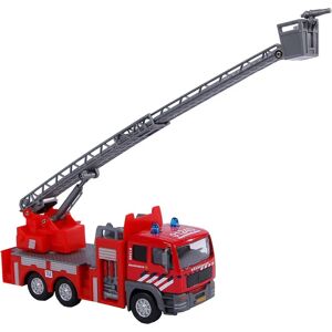 Camion de Pompiers Kids Globe - 16cm avec Lumière et Son - Publicité Camion de Pompiers Kids Globe - 16cm avec Lumière et Son - Publicité