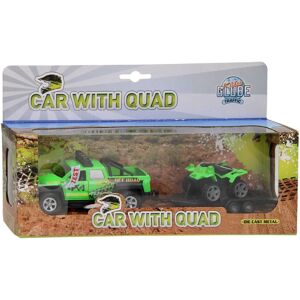 Kids Globe Speelgoedauto-set - Meerkleurig, Schaal 1:24, 24,5cm Kids Globe Speelgoedauto-set - Meerkleurig, Schaal 1:24, 24,5cm