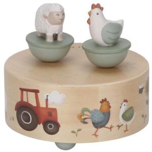 Little Dutch Mehrfarbig Little Farm FSC Musikdose - Baby Geschenk Little Dutch Mehrfarbig Little Farm FSC Musikdose - Baby Geschenk