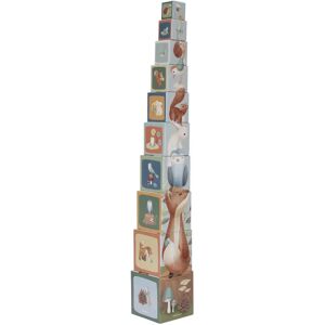 Blocs de empilement Forest Friends de Little Dutch - Bleu - Jouet empilable Blocs de empilement Forest Friends de Little Dutch - Bleu - Jouet empilable