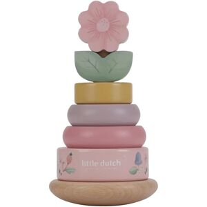 Little Dutch Roze Houten Ringenstapelaar - Fairy Garden - Stapel speelgoed voor peuters Little Dutch Roze Houten Ringenstapelaar - Fairy Garden - Stapel speelgoed voor peuters