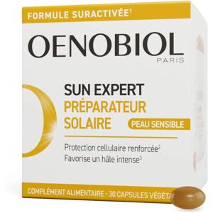 Oenobiol Sun Expert Préparateur Solaire Peau Sensible - Complément Alimentaire - Publicité Oenobiol Sun Expert Préparateur Solaire Peau Sensible - Complément Alimentaire - Publicité