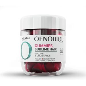 Oenobiol Marque Sublime Hair Gummies à la Biotine et Zinc - Compléments Alimentaires - Publicité Oenobiol Marque Sublime Hair Gummies à la Biotine et Zinc - Compléments Alimentaires - Publicité