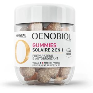 OENOBIOL Gummies Solaires 60 Comprimés - Compléments Alimentaires Soleil - Compléments Alimentaires - OENOBIOL - Publicité OENOBIOL Gummies Solaires 60 Comprimés - Compléments Alimentaires Soleil - Compléments Alimentaires - OENOBIOL - Publicité