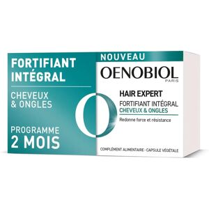 Oenobiol Hair Expert Fortifiant Intégral 2x60 Comprimés - Compléments Alimentaires - Publicité Oenobiol Hair Expert Fortifiant Intégral 2x60 Comprimés - Compléments Alimentaires - Publicité