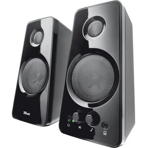 Trust Tytan Enceintes Noires Câblées 18 W - Publicité Trust Tytan Enceintes Noires Câblées 18 W - Publicité