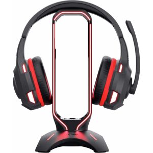 Trust GXT 265 Cintar - Pöytäteline kuulokkeille - RGB-valaistu, USB-portit, Musta Trust GXT 265 Cintar - Pöytäteline kuulokkeille - RGB-valaistu, USB-portit, Musta