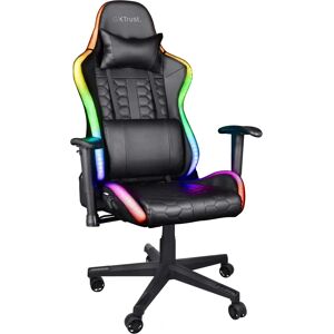 Trust GXT 716 Rizza RGB Gaming Chair - Schwarz Trust GXT 716 Rizza RGB Gaming Chair - Schwarz