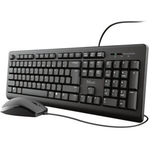 Trust Primo Keyboard and Mouse - Black, Spanish QWERTY - Keyboard and Mouse Trust Primo Keyboard and Mouse - Black, Spanish QWERTY - Keyboard and Mouse