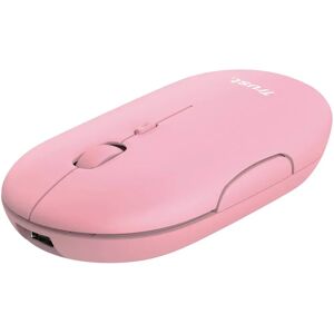 Trust Puck Wireless Mouse - 1600 DPI Pink Trust Puck Wireless Mouse - 1600 DPI Pink