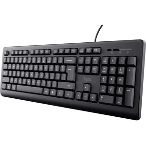 Clavier Trust Primo USB - Noir - Bureautique AZERTY Clavier Trust Primo USB - Noir - Bureautique AZERTY