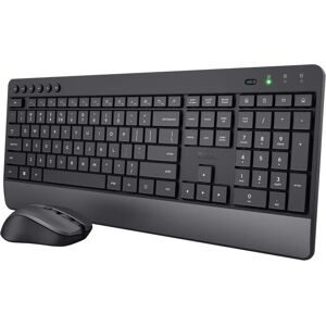 Trust Trezo Wireless Spanish Qwerty Keyboard and Mouse Trust Trezo Wireless Spanish Qwerty Keyboard and Mouse