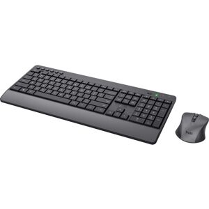 Trust Trezo Wireless Keyboard and Mouse - Comfort, Eco, Silent Trust Trezo Wireless Keyboard and Mouse - Comfort, Eco, Silent