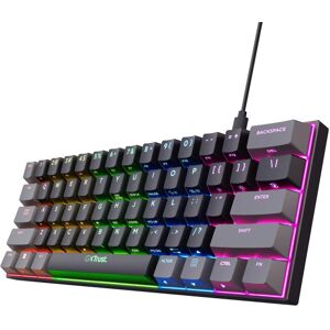 Trust GXT 867 Acira Gaming Keyboard - Compact, RGB, Mechanical Trust GXT 867 Acira Gaming Keyboard - Compact, RGB, Mechanical