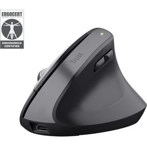 Trust Bayo+ Trådløs Mus - Ergonomisk, 2400 DPI, Bluetooth Trust Bayo+ Trådløs Mus - Ergonomisk, 2400 DPI, Bluetooth