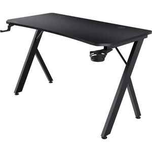 Scrivania da gaming Trust GXT 700 Omnius - Acciaio, Nero, 120x60x76cm Scrivania da gaming Trust GXT 700 Omnius - Acciaio, Nero, 120x60x76cm
