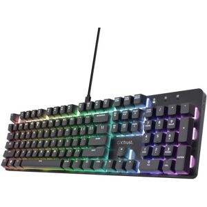 Trust GXT 871 Zora - Mechanical Keyboard - Full Size - Backlit - USB - QWERTY US Trust GXT 871 Zora - Mechanical Keyboard - Full Size - Backlit - USB - QWERTY US