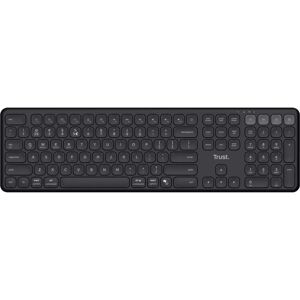 Trust Vaiya Tastatur - Kabellos Bluetooth QWERTZ Schwarz Trust Vaiya Tastatur - Kabellos Bluetooth QWERTZ Schwarz