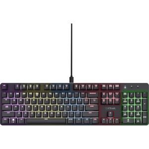 Trust - GXT 871 Zora - Nordic musta - Huano valkoiset kytkimet - keyboard Trust - GXT 871 Zora - Nordic musta - Huano valkoiset kytkimet - keyboard