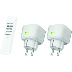 KlikAanKlikUit ACC2-250R Wit Dimmer & Schakelaar Set KlikAanKlikUit ACC2-250R Wit Dimmer & Schakelaar Set