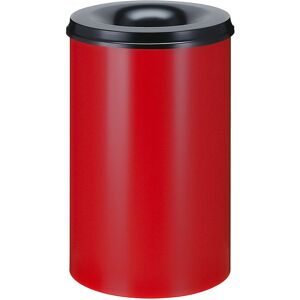 Cestino di Carta in Acciaio Autoestinguente - 110L - Rosso - Uso Interno Cestino di Carta in Acciaio Autoestinguente - 110L - Rosso - Uso Interno