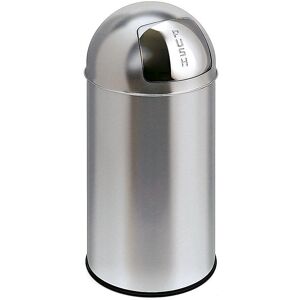 Cubo de basura de acero inoxidable con tapa - 40L resistente para interiores Cubo de basura de acero inoxidable con tapa - 40L resistente para interiores