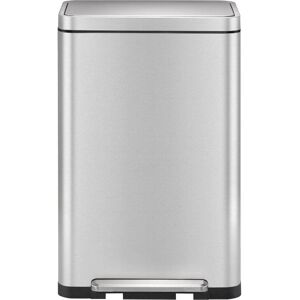 EKO X-Cube Pedalavfallskorg - 30L - Silver EKO X-Cube Pedalavfallskorg - 30L - Silver