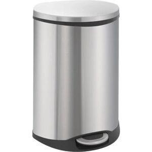 EKO Pedaalemmer Shell 2x22 L matzilverkleurig Matzilverkleurig EKO Pedaalemmer Shell 2x22 L matzilverkleurig Matzilverkleurig