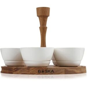 Set da servizio Boska - Vassoio in legno e ciotoline in ceramica Set da servizio Boska - Vassoio in legno e ciotoline in ceramica