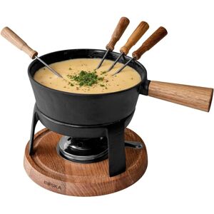 Boska Pro L - noir/marron - set à fondue - Publicité Boska Pro L - noir/marron - set à fondue - Publicité