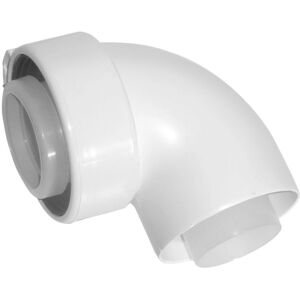Curva di condensazione Ubbink 90° PVC - 80/125mm Curva di condensazione Ubbink 90° PVC - 80/125mm