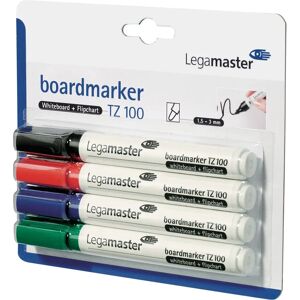 Legamaster Whiteboard Marker TZ140 - Ronde punt, Assortiment kleuren Legamaster Whiteboard Marker TZ140 - Ronde punt, Assortiment kleuren