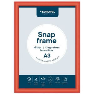 Europel A3 25mm Roter Bilderrahmen - Bilderrahmen Europel A3 25mm Roter Bilderrahmen - Bilderrahmen