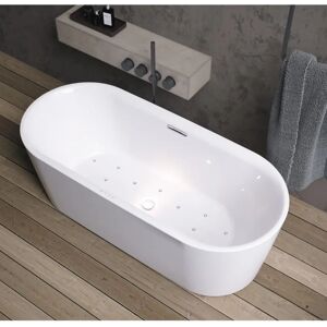 Riho Freistehende Badewanne Sparkle Mood - 170x76cm - Weiß Riho Freistehende Badewanne Sparkle Mood - 170x76cm - Weiß