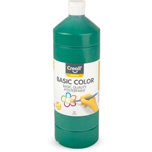 Creall Peinture Verte à Base d'Eau - 1000 ml - Schoolverf - Publicité Creall Peinture Verte à Base d'Eau - 1000 ml - Schoolverf - Publicité