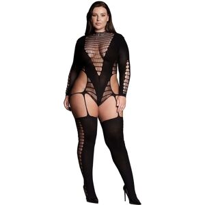 Le Désir Kalyke XXIII Bodystocking - Czarny - Seksowna plus size body Le Désir Kalyke XXIII Bodystocking - Czarny - Seksowna plus size body