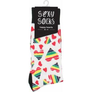 Chaussettes Sexy Socks Cœurs Pride - Chaussettes Colorées et Amusantes - Pride - Publicité Chaussettes Sexy Socks Cœurs Pride - Chaussettes Colorées et Amusantes - Pride - Publicité