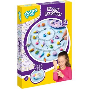 Totum Happy Bracelets Kreativset - Bunte Perlen und Armbänder Totum Happy Bracelets Kreativset - Bunte Perlen und Armbänder