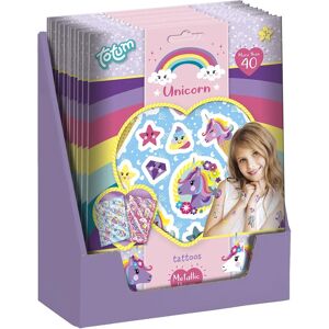 Totum Yksisarvainen Metalliset Tatuoinnit - Tilapäiset Tatuoinnit Lapsille Totum Yksisarvainen Metalliset Tatuoinnit - Tilapäiset Tatuoinnit Lapsille