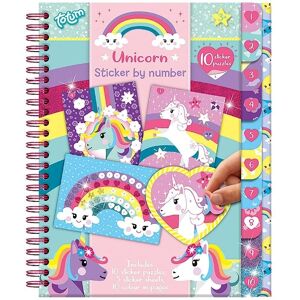 Totum Einhorn Stickerbuch - Mehrfarbig, 10 Puzzles Totum Einhorn Stickerbuch - Mehrfarbig, 10 Puzzles