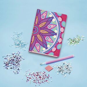Totum Diamond Painting Notebook - Mandala, 1500+ Rhinestones, Kids 6+ Totum Diamond Painting Notebook - Mandala, 1500+ Rhinestones, Kids 6+