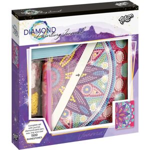 Totum Diamond Painting Notebook - Mandala, 1500+ Rhinestones, Kids 6+ Totum Diamond Painting Notebook - Mandala, 1500+ Rhinestones, Kids 6+