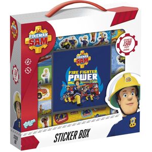 Totum Fireman Sam Sticker Box 12r+2s+bookl - Ensemble d'Autocollants pour Enfants Totum Fireman Sam Sticker Box 12r+2s+bookl - Ensemble d'Autocollants pour Enfants