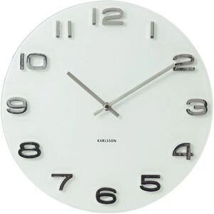 Karlsson KA4402 White Vintage Round Wall Clock - Wall Clock Karlsson KA4402 White Vintage Round Wall Clock - Wall Clock