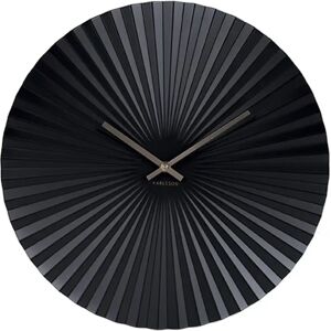 Karlsson Black Sensu Wall Clock - Wall Clock Karlsson Black Sensu Wall Clock - Wall Clock